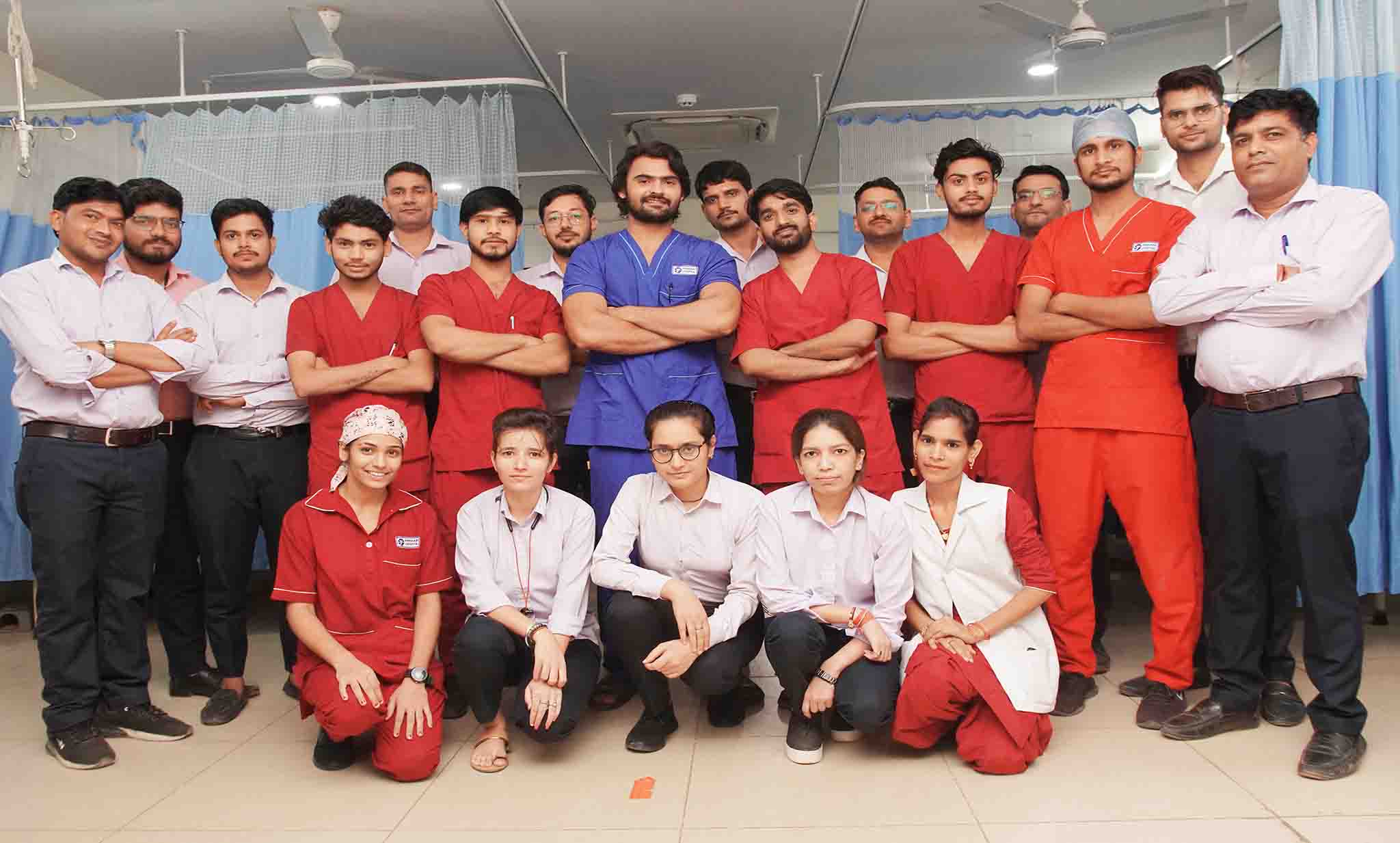Group photo from prakash hospital