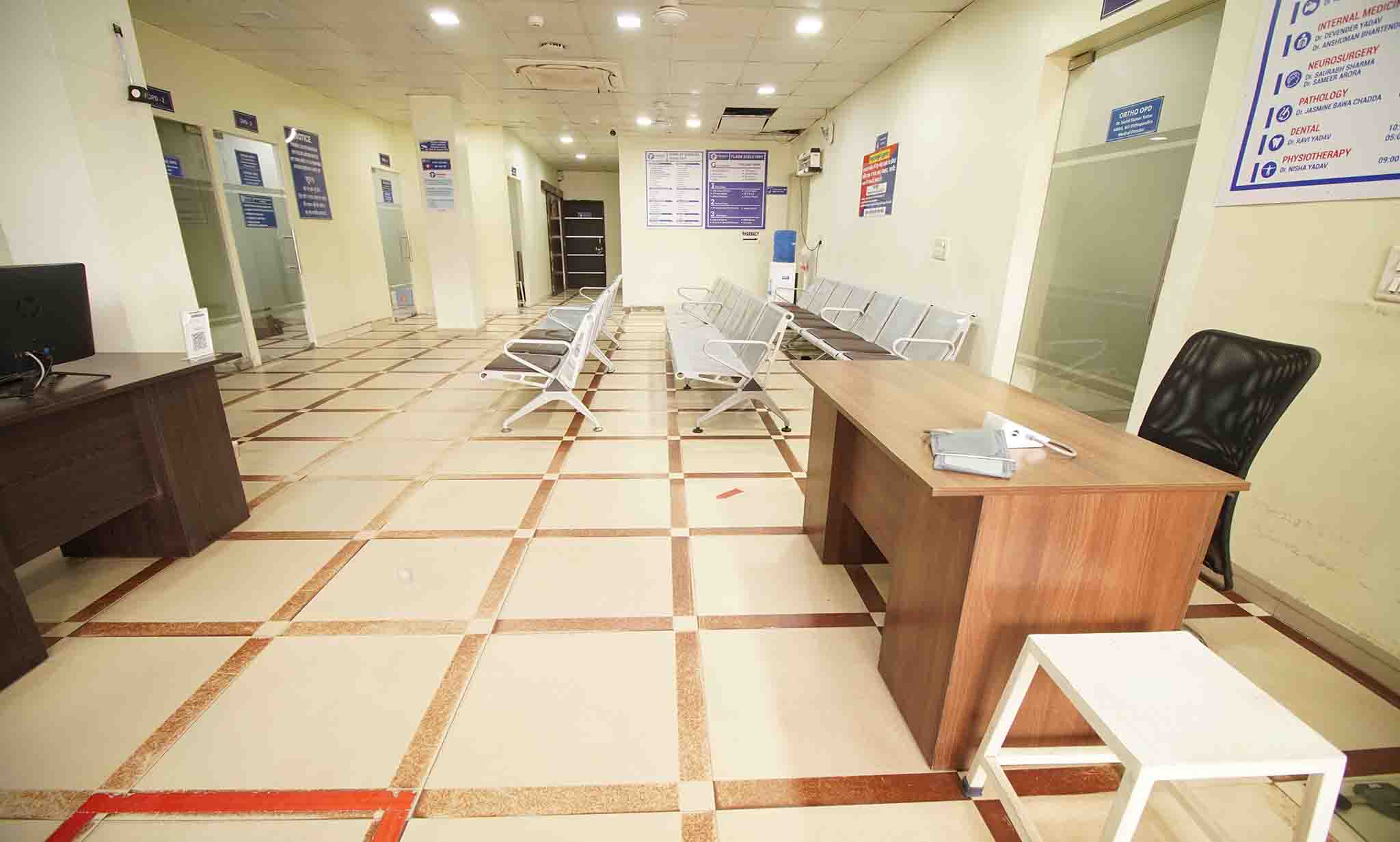 Prakash Hospital Waiting Area